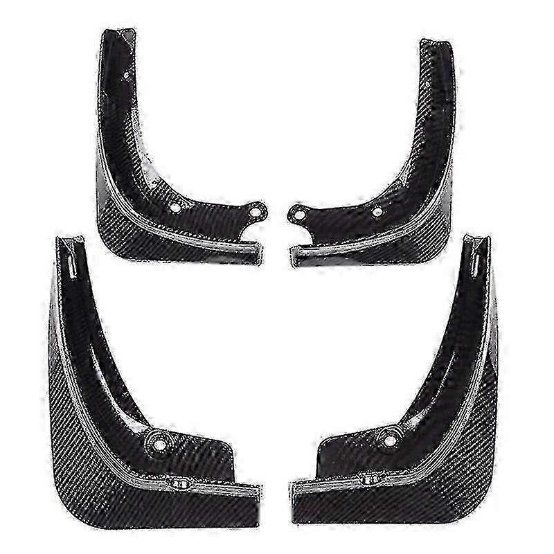 Tesla Model 3 2016 - 2021 Front Rear Abs Mudguard Fender Flares Splash Guards Hr