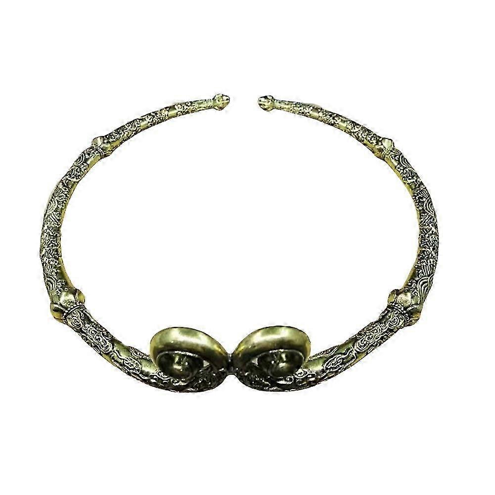 نموذج اللعب ، لعبة الملك التبعي الذهب طوق طبق الاصل تحصيل الهدايا اللعب - النمط الذهبي القديم