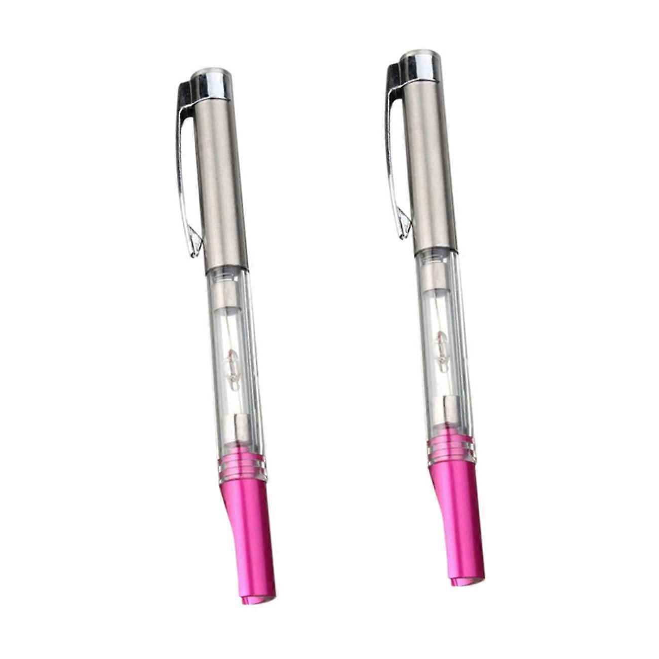 2Pcs Ignition Test Pen Tool for Car Engine Spark Plug Testing High Brightness Portable Spark Indicator for Wires and Coils