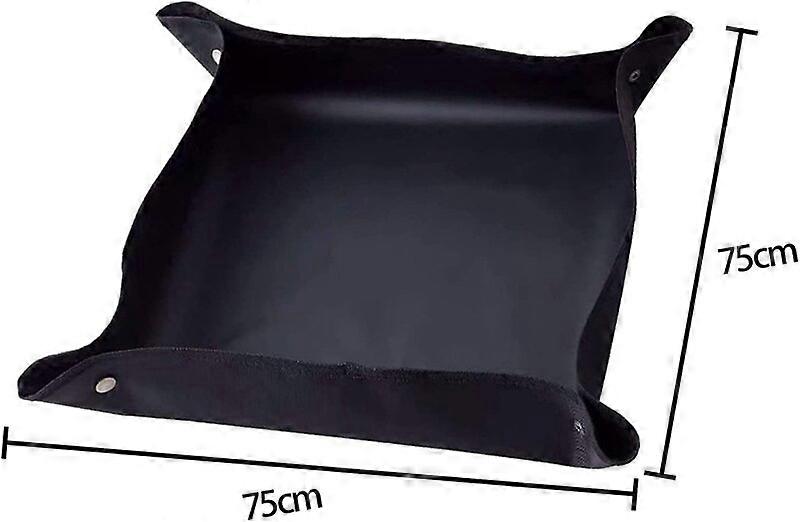 Plant mat, 75×75cm, Button design to prevent leakage and easy to store
