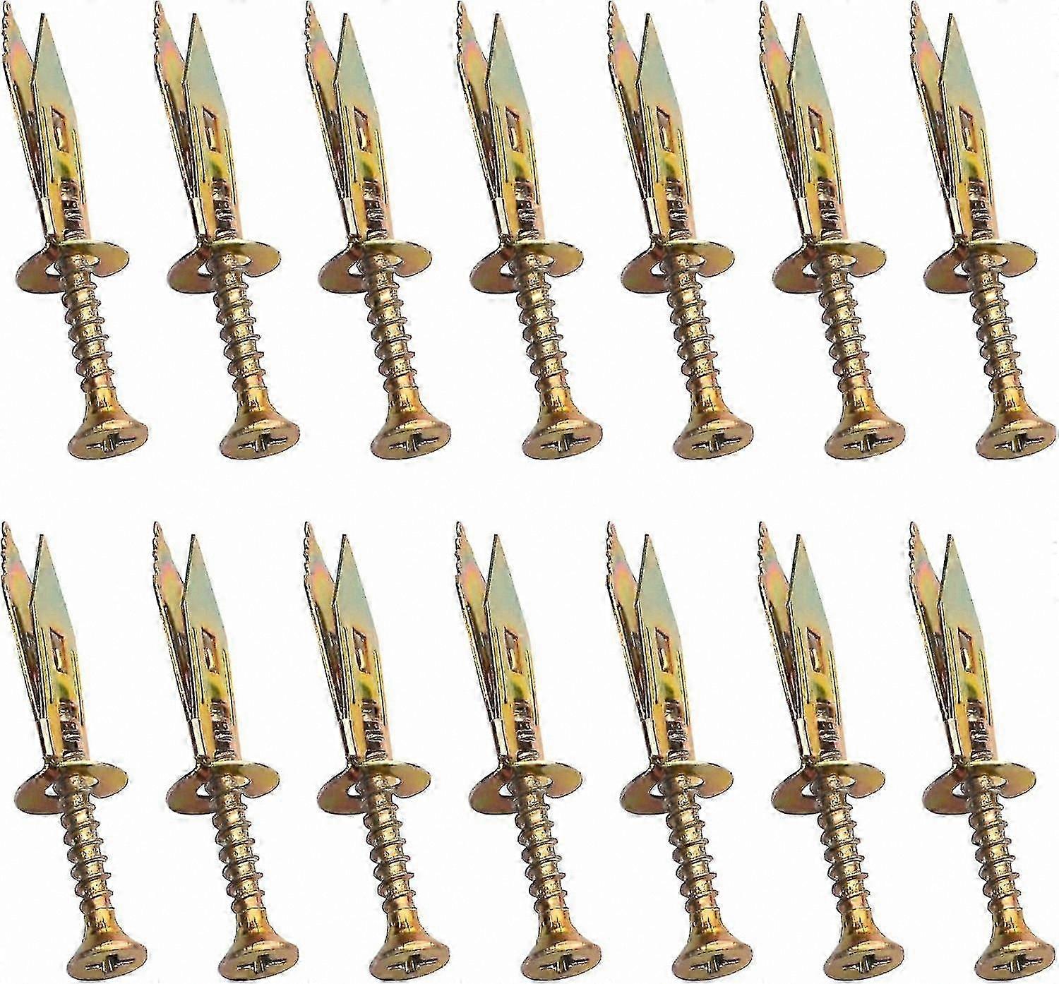 Plasterboard Anchors Kit with Screws and Wall Plugs for DIY Projects