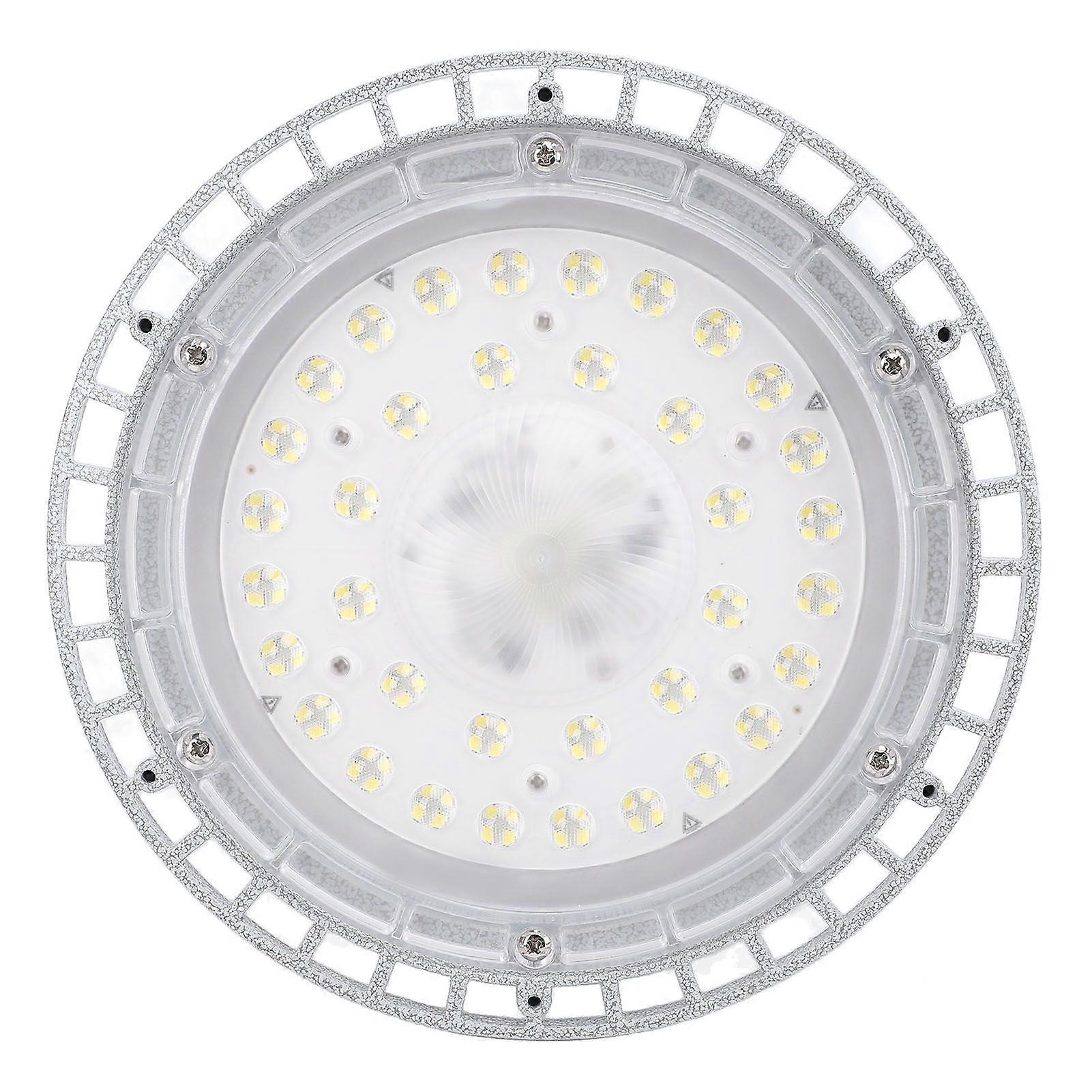 100W LED High Bay Light Explosion Proof IP66 Round 12000lm Lighting for Warehouses Mines Tunnels 220V