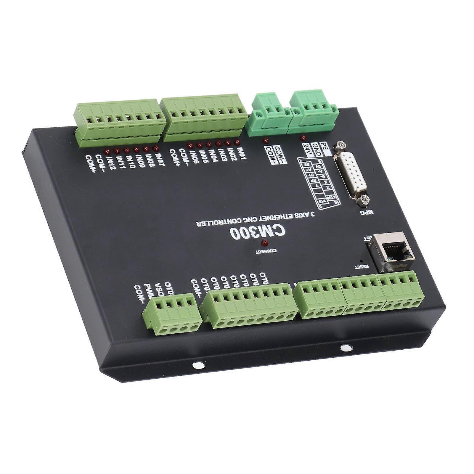 CM300 3 Axes CNC Motion Control Card 1MHz Pulse 24V DC Ethernet