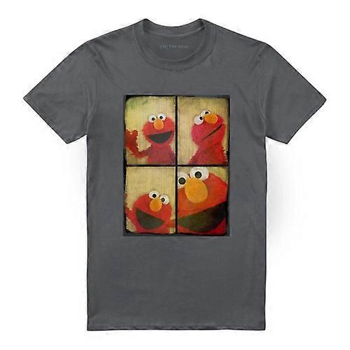 Sesame Street Unisex Adult Elmo Photobooth T-Shirt