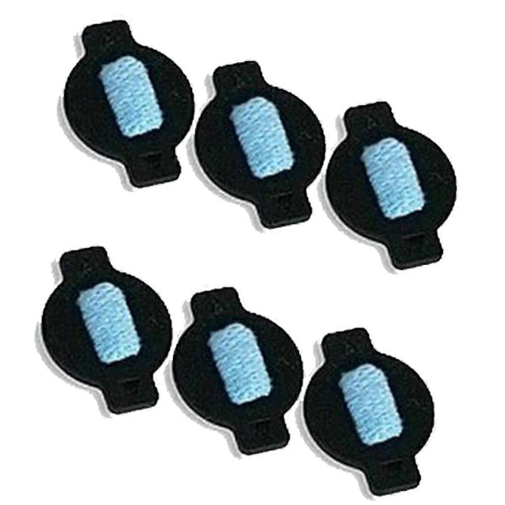 6Pcs Water Wick Cap Kit For Braava 380 380T 320 Mint 4200 4205 5200 5200C Robot Replacement Vacuum
