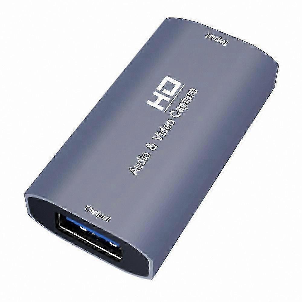 USB to HDMI Video Capture Adapter for Streaming and Recording Content