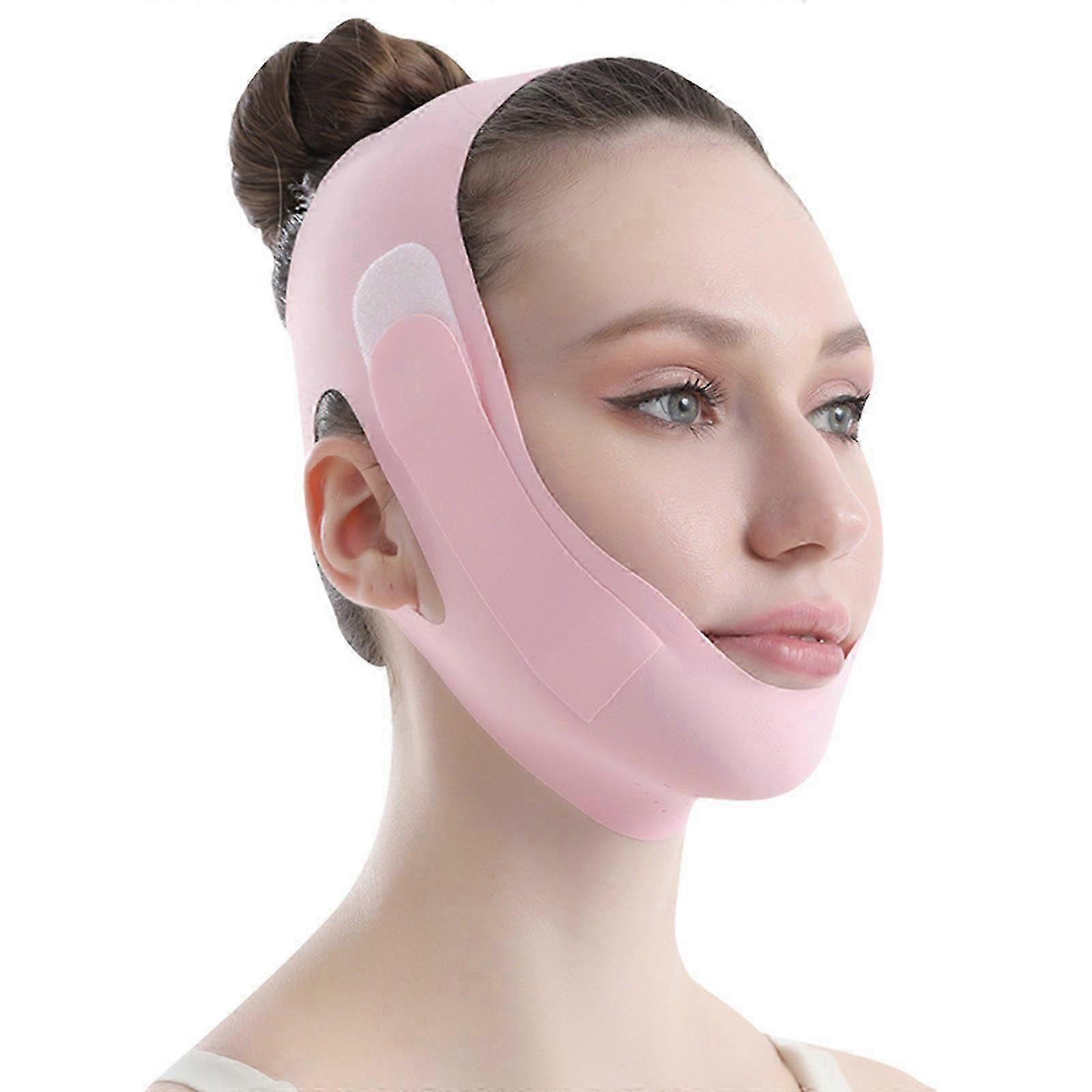 V Line Lifting Mask Chin Strap for Sleeping Face Lifting Belt V Shape Slimming Face Mask Double Chin Reducer for Womens