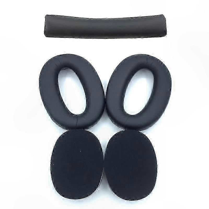 Replacement Ear Pads and Headband Cushion Set for Over-Ear Headphones Compatible with Models SZRH A-F