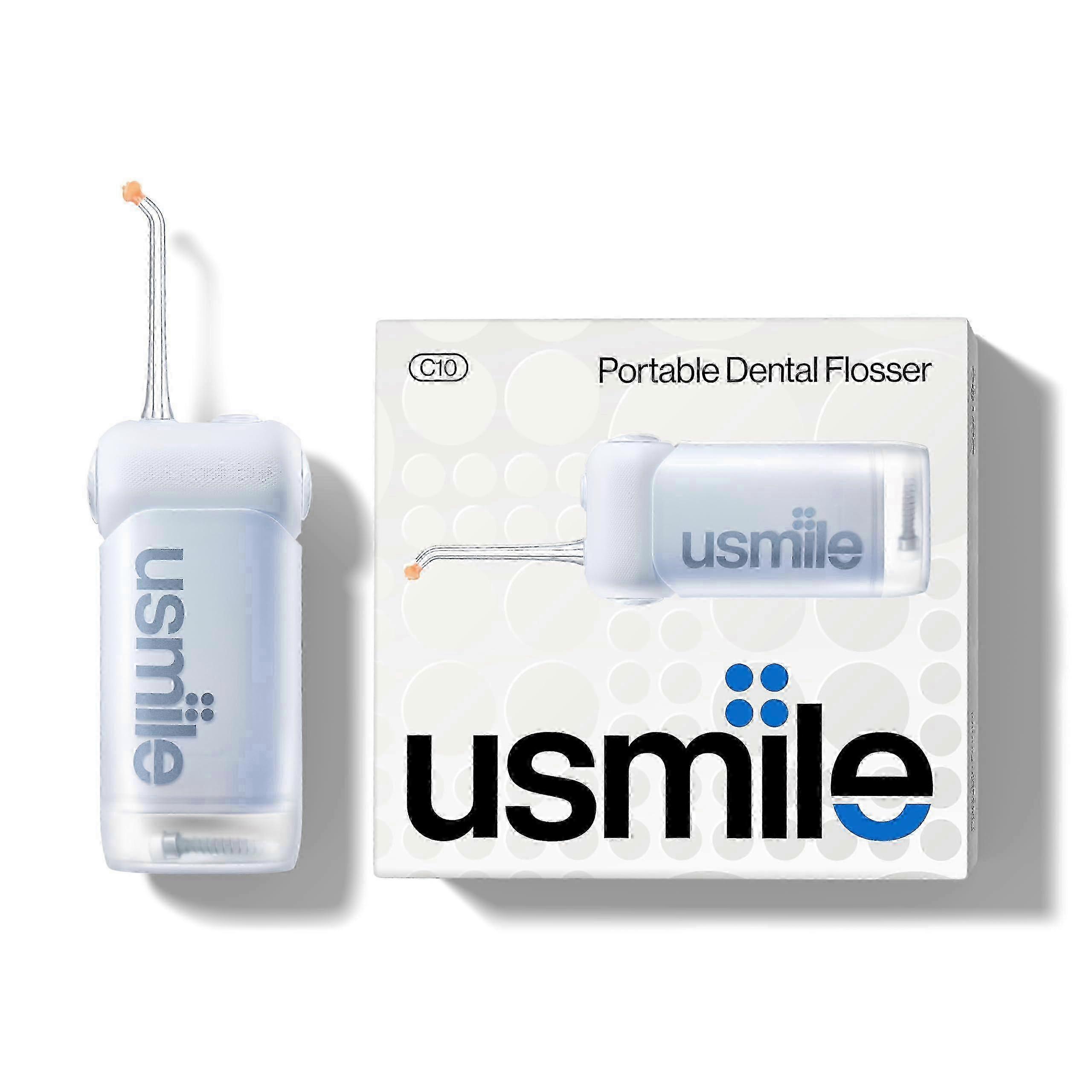 2025 C10 Water Flosser TravelFriendly, 95Day Battery, 4 Modes, 360 Nozzle (Blue)