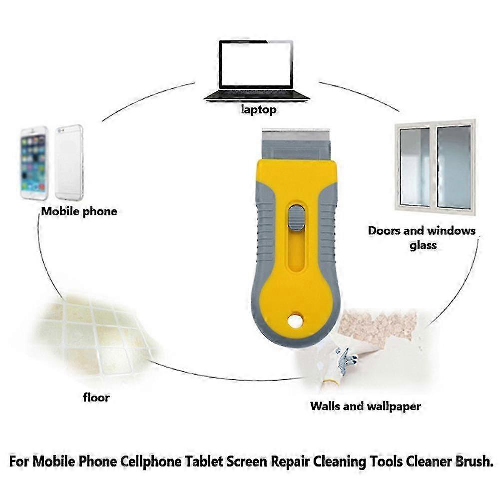 Scraper with 10pcs Blades for Plastic, Razor Blade, Paint, Glue & Adhesive 2025