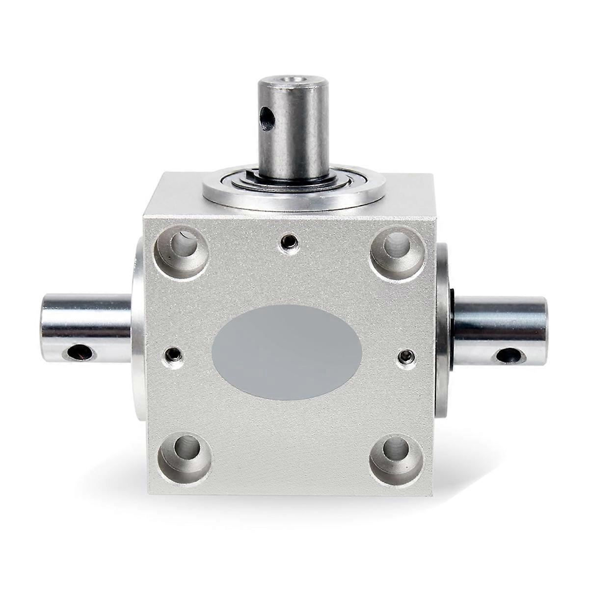 Right Angle Steering 90 Angel Drive,15mm Same Direction Dual Output Shaft,2000RPM 750N 1:1 Ratio,1