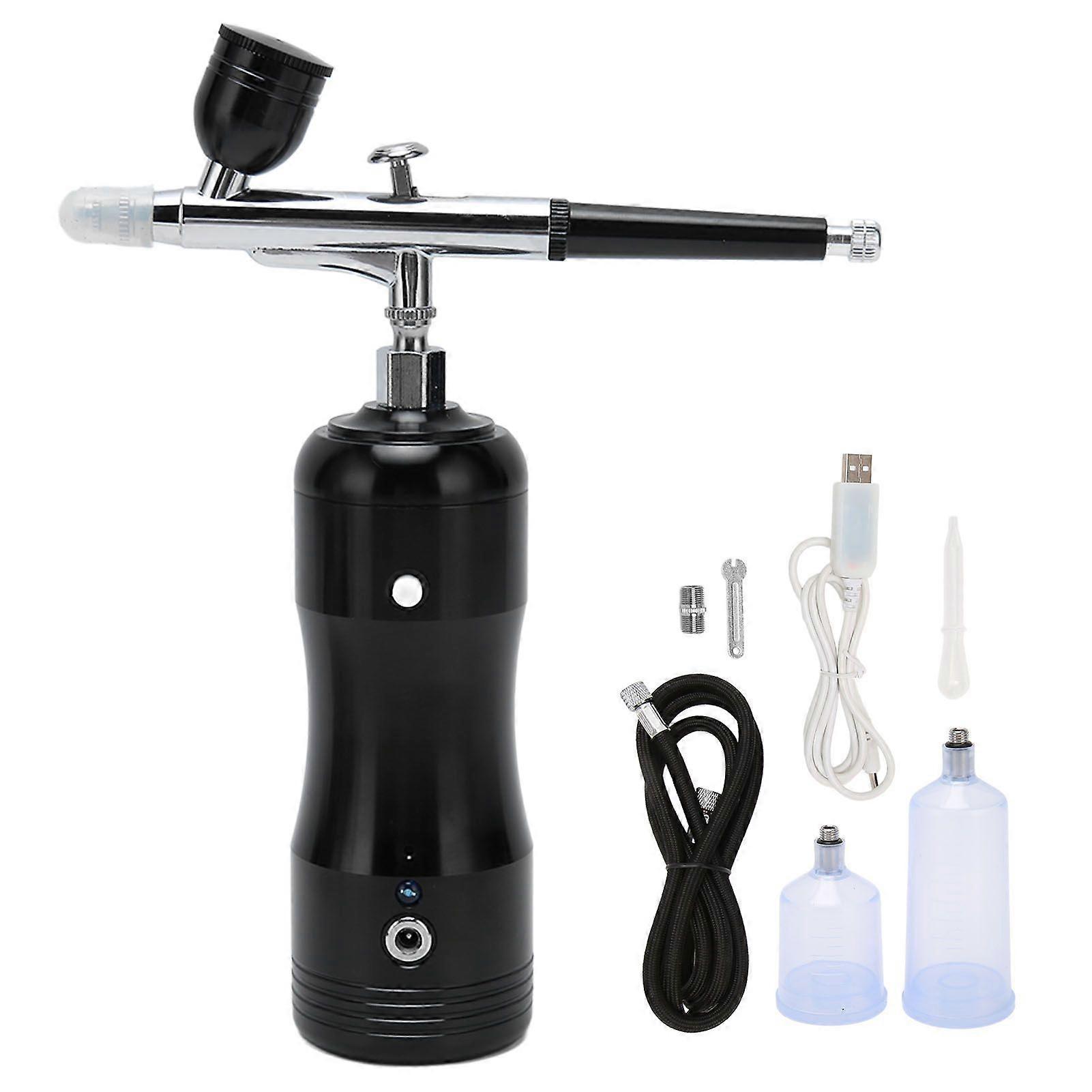 Paint Spray Gun Portable Multi Purpose USB Charging Stable Sprayer Gun for Tattoos DIY Decoration