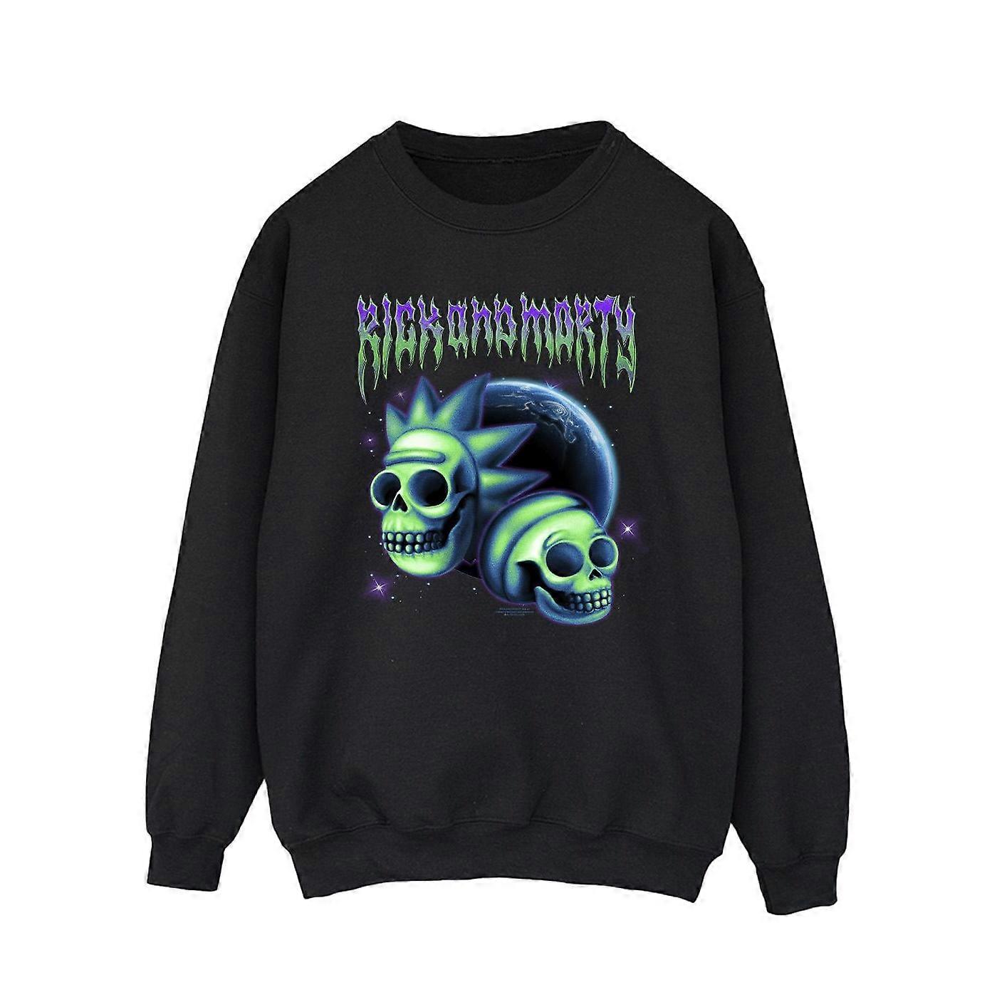 Rick And Morty Męska bluza Space Skull