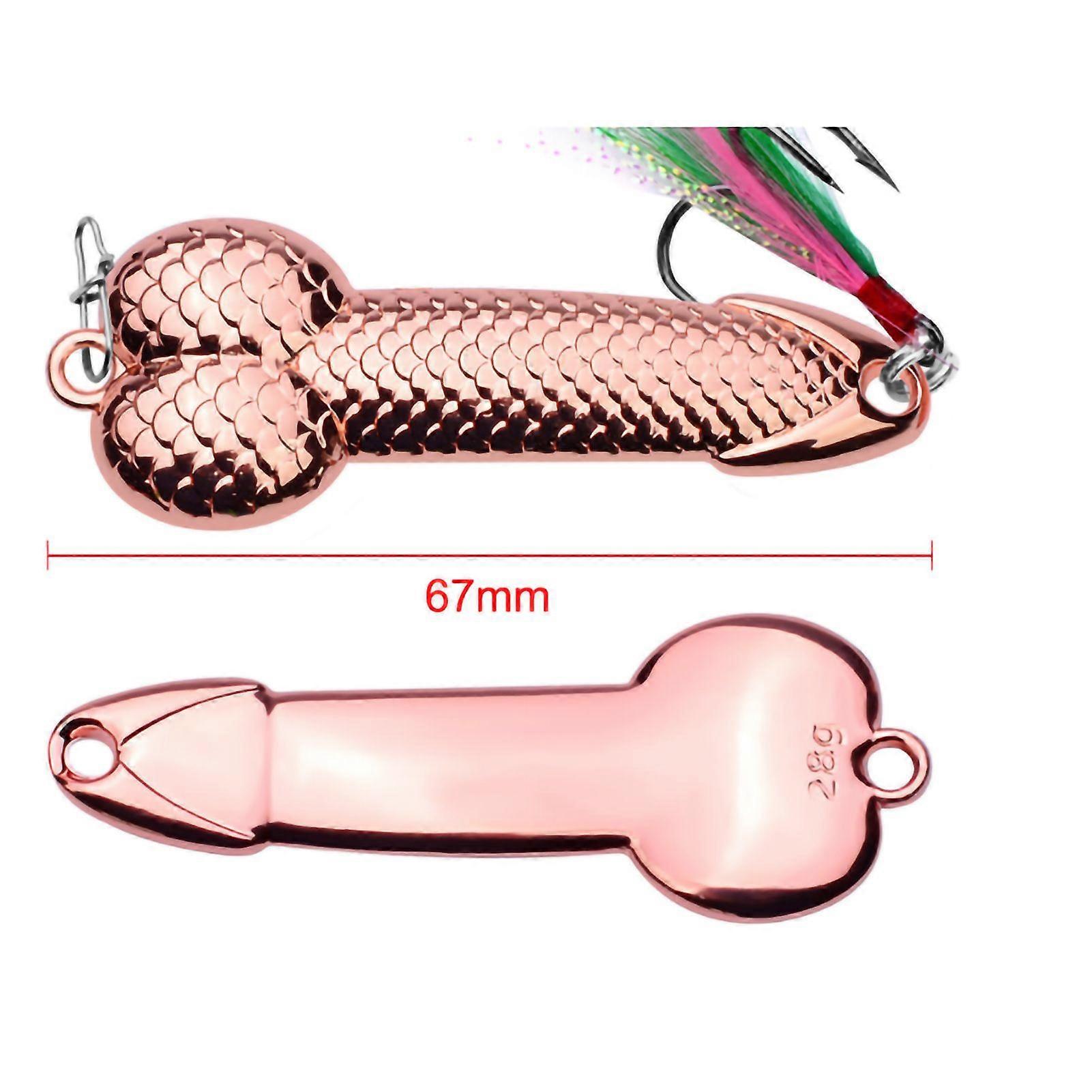 Sequins Spoon Fishing Lures with Feather Hook Metal Sequins Bait for Freshwater and Seawater