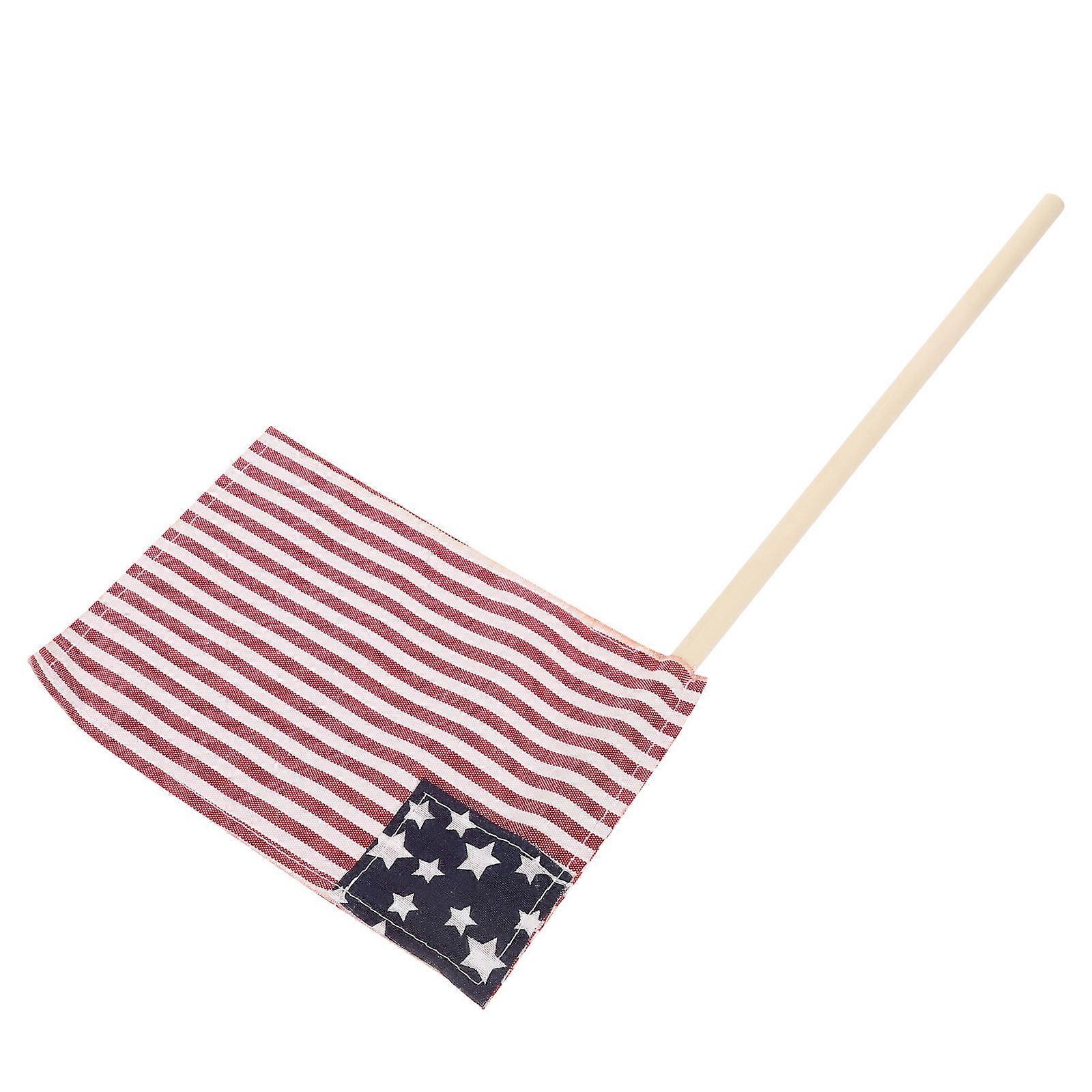 American Flag 3Pcs Handheld Flags for Independence Day Celebration
