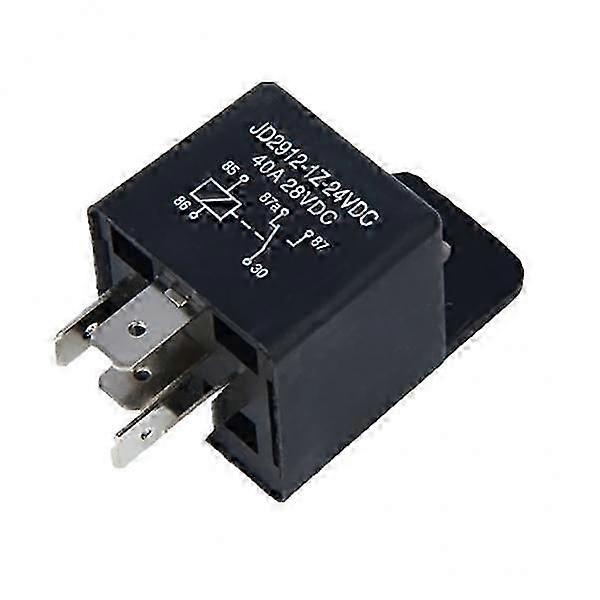3x24V 40A 5-Pin Contacts Automotive Changeover Relay with Bracket