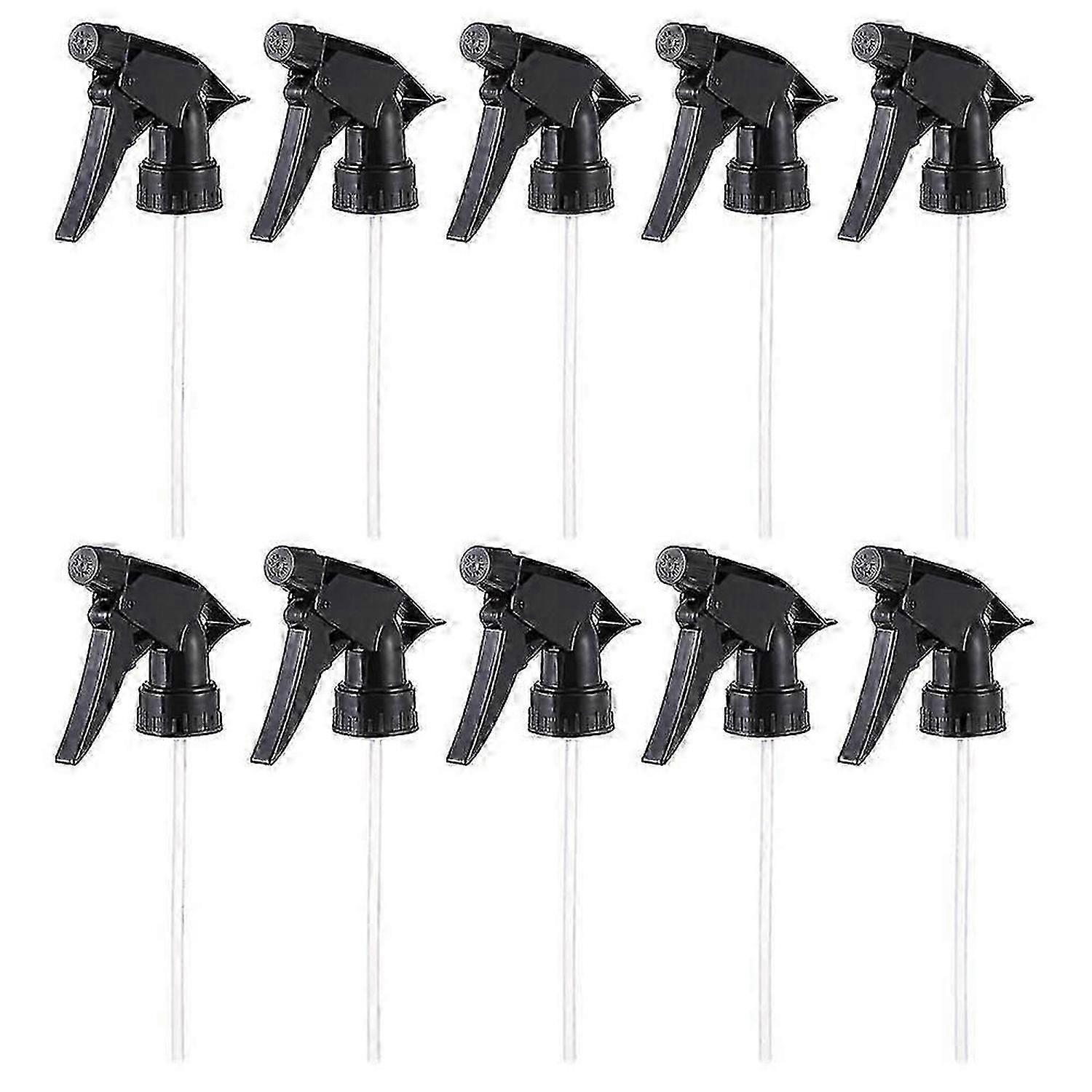 10 PCS Trigger Sprayer with 2 Spraying Patterns Spray Bottle Replacement Head