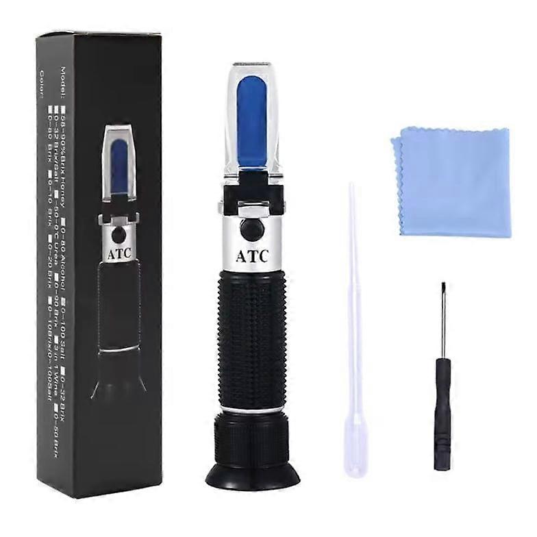 Refractometer - Sugar Concentration (0-10% Brix / Accuracy 0.1%)