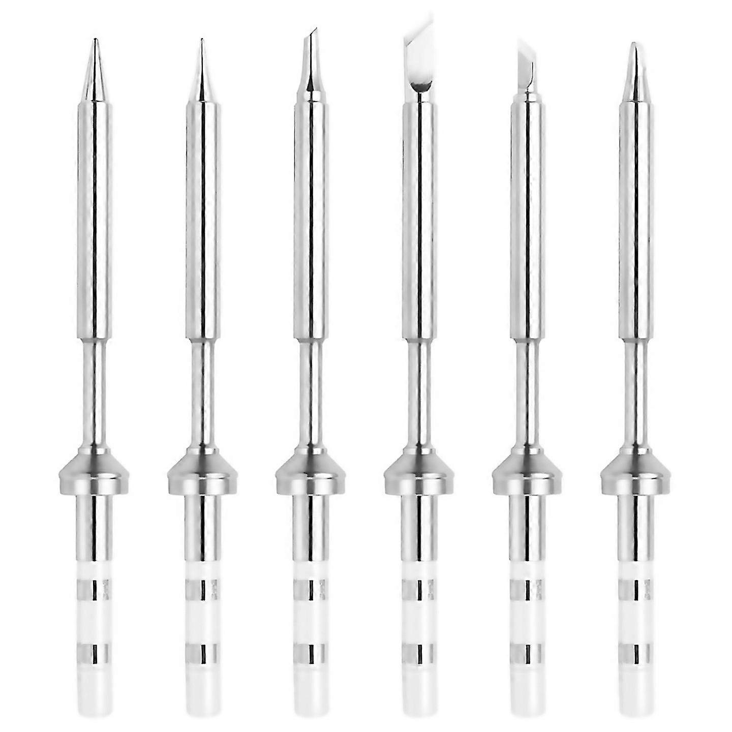 For 6pcs For Pinecil Ts100 Soldering Iron Tips Mini Portable