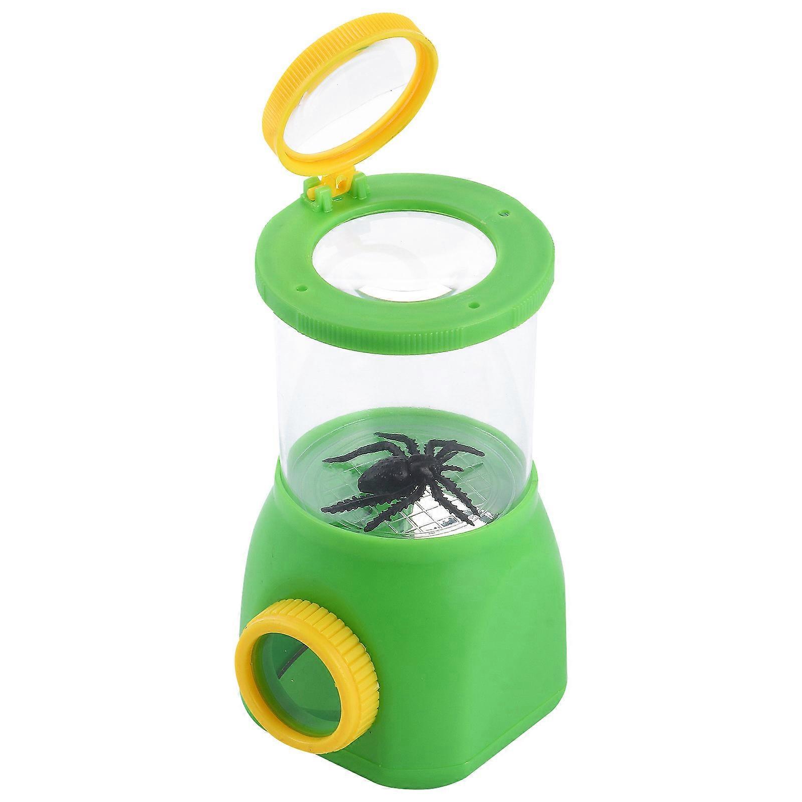 Multifunctional Insect Observation Box Perfect for Teaching Tool and Insect Observation for Children Utilizing Green Acrylic and Abs 1Set