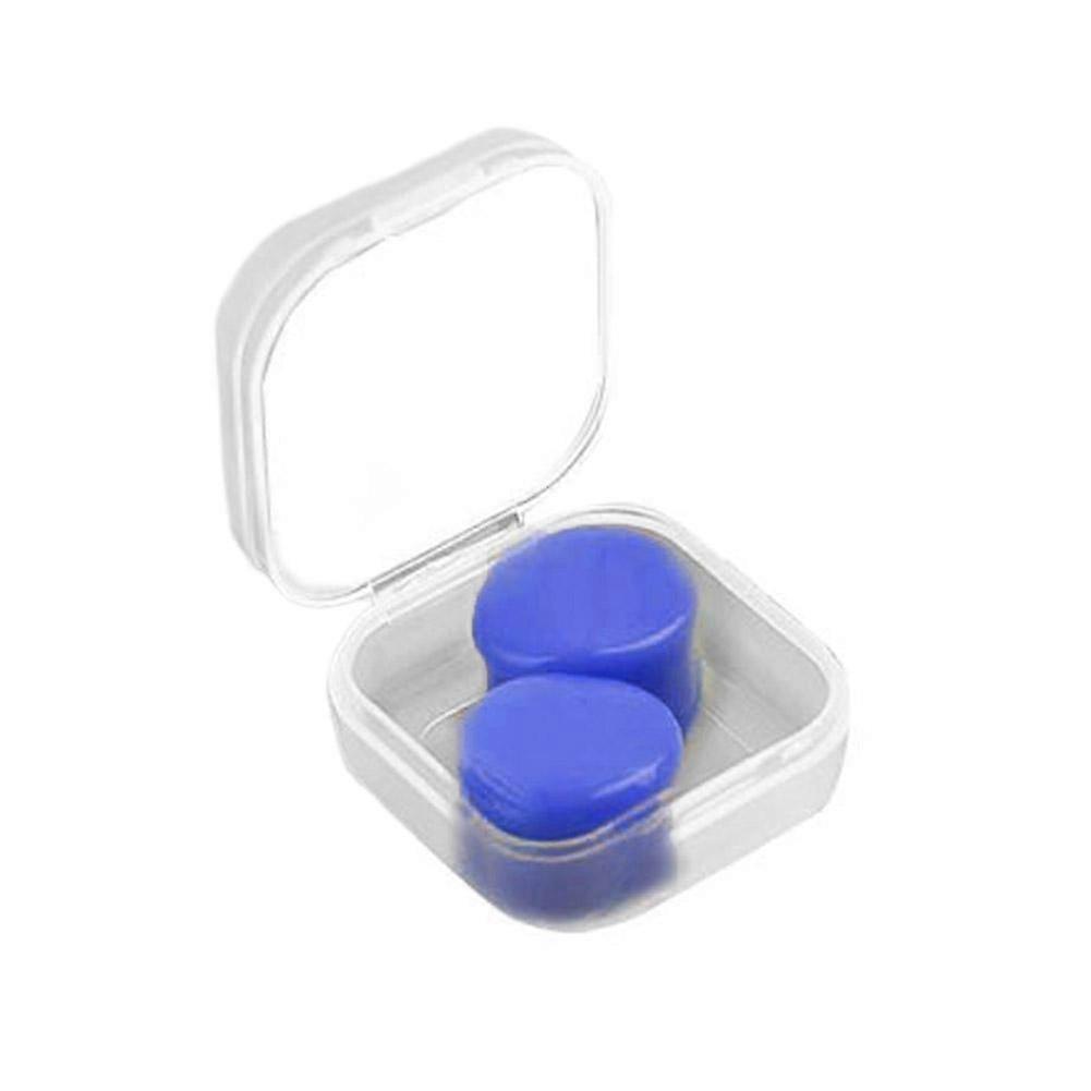 Soft Silicone Earplugs - Block Snoring & Traffic Noise, Ergonomic Comfort Fit
