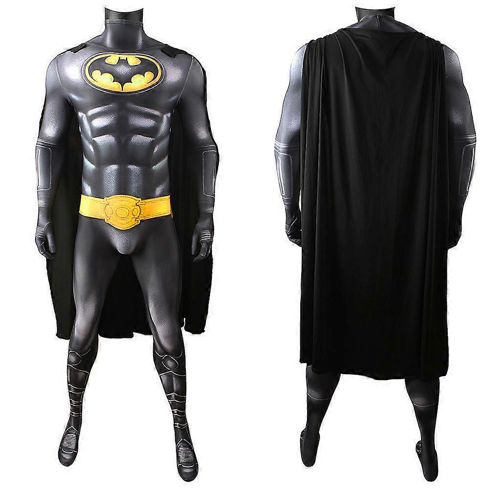 Black Bat Costume Cosplay Man Boys 3D Printed Spandex Zentai Suit Superhero Halloween disfraces para Bodysuit Cosplay Costume