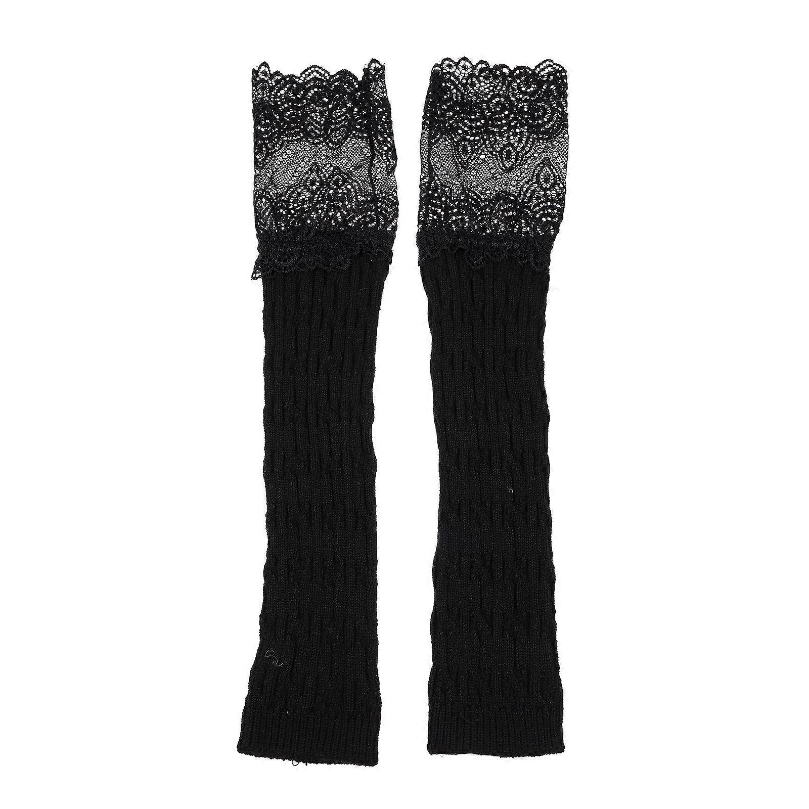 Black Skiing Gloves for Winter 2Pairs Waterproof Windproof Gloves