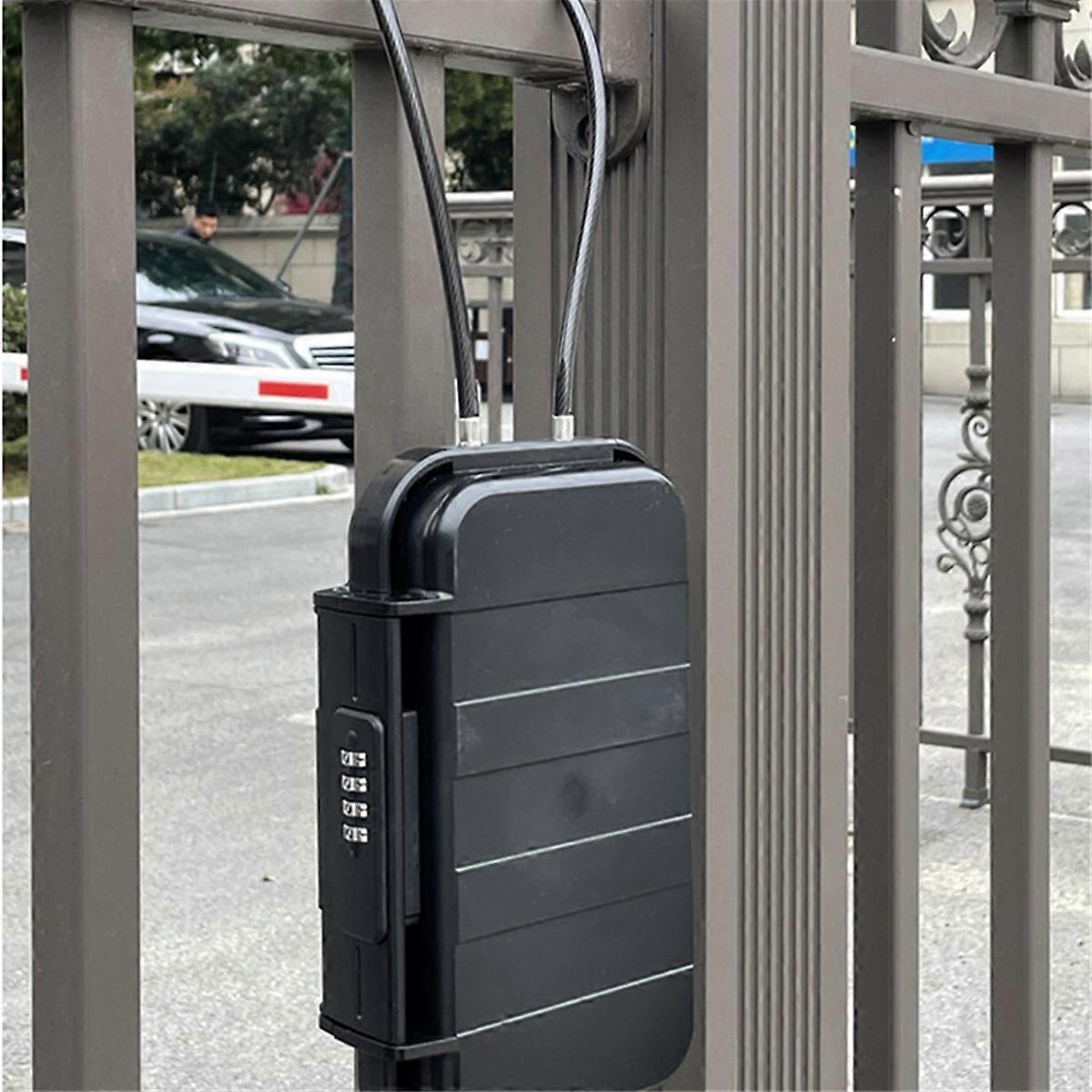 Lock Box, Phone Lock Box, Security Box,Password Beach Box,black