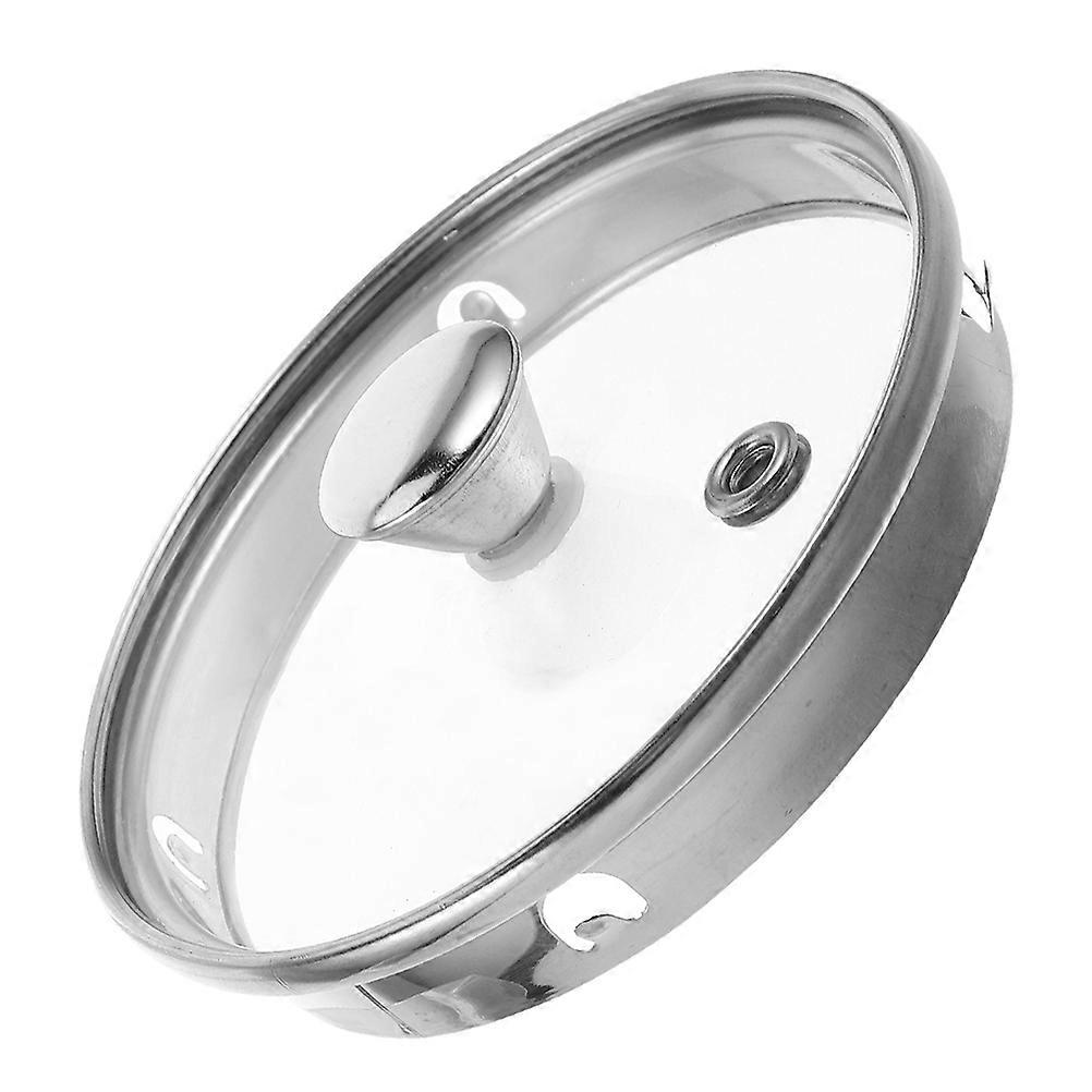 Clear Glass Kettle Lid Replacement for Tea Brewing with Handle 4Pcs