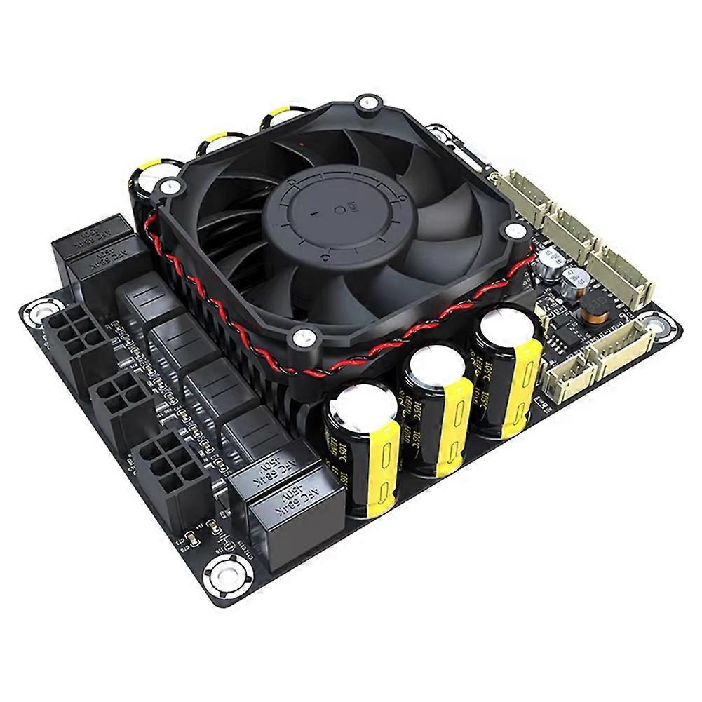 4x100W / 2x100W+1x 200W / 2x200W Class D Audio Amplifier Board with ADAU1701 DSP Bluetooth 4.0/2.1/2.0 System - JAB5