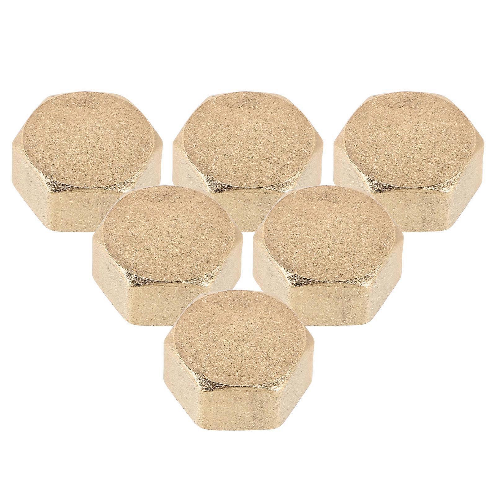 Durable Copper Water Pipe Cap for Hose Fittings 24Pcs