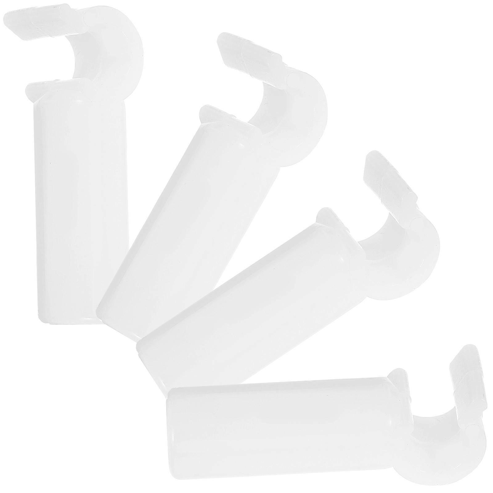 Mosquito Net Clip Plastic Buckle for Bracket Rod Mounting 12Pcs