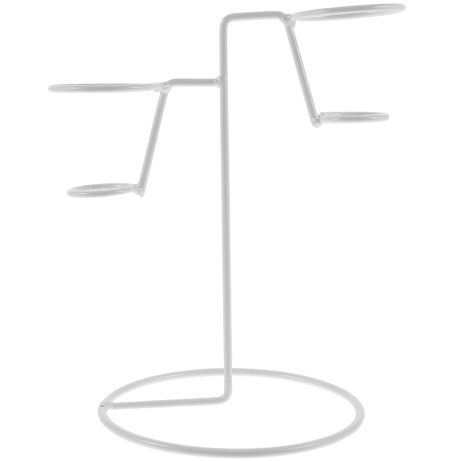 Countertop Ice Cream Cone Display Rack Designed For Baby Showers And Picnics With Iron Material And 2Pcs Count