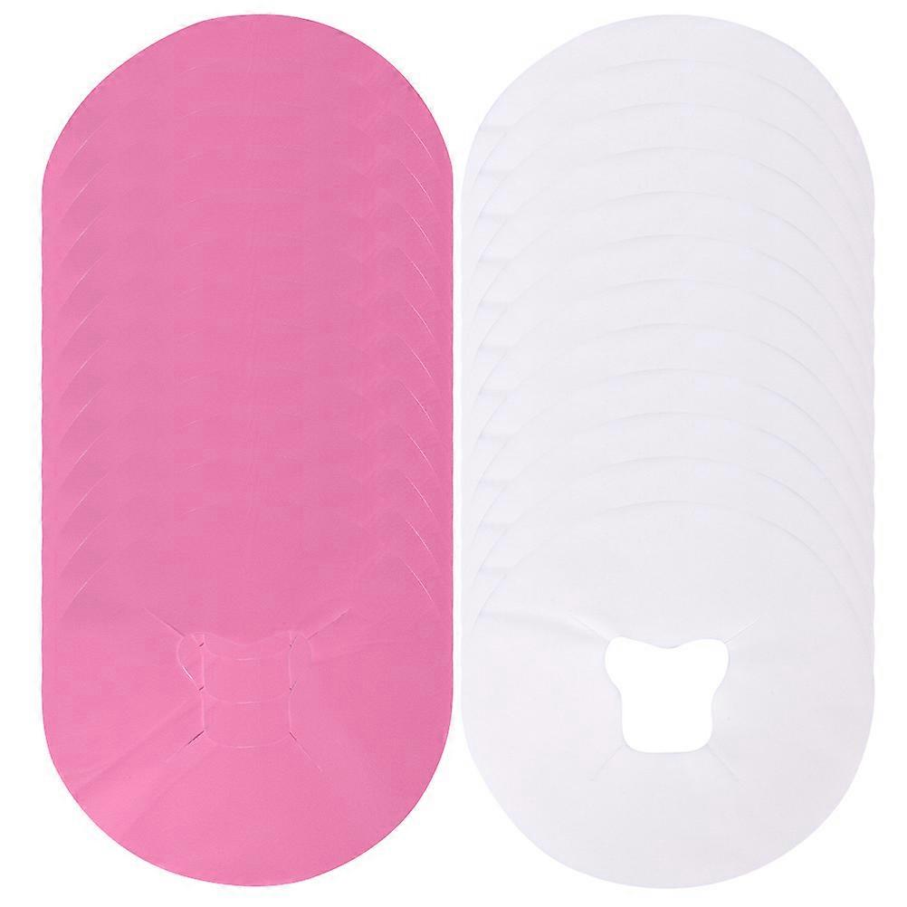 Disposable Face Hole Covers for Massage Bed 400Pcs Assorted Color
