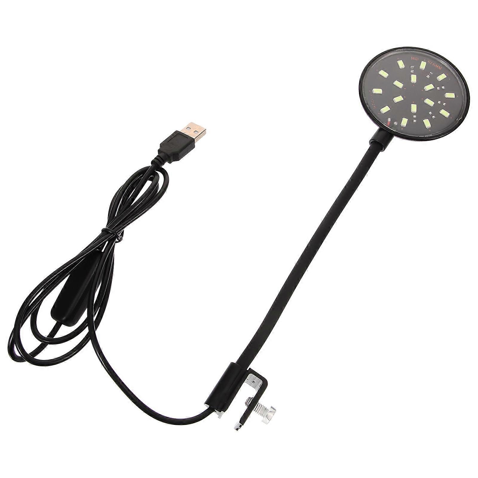 Clip Type LED Aquarium Light for Fish Tank 5Pcs Durable Plastic Lamp