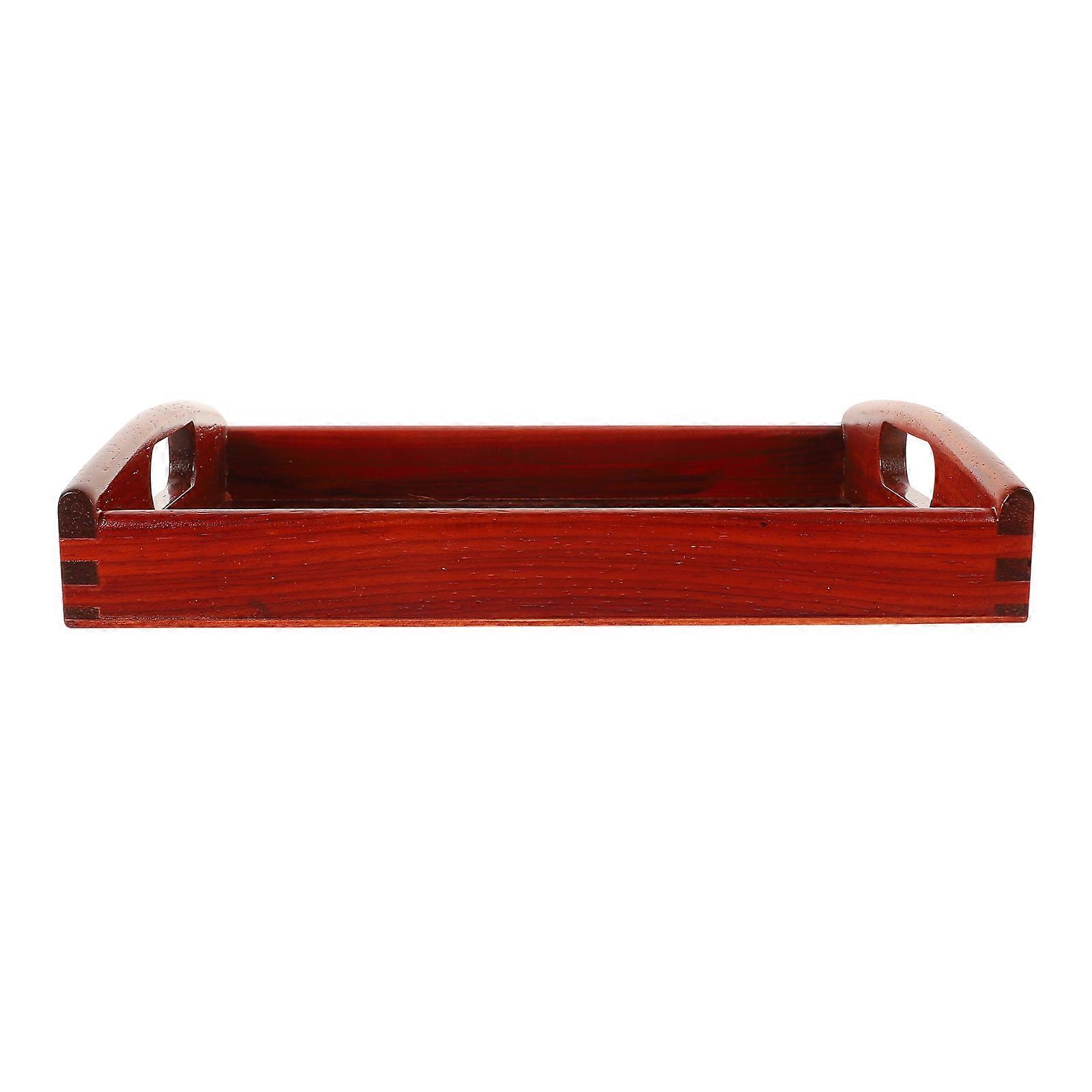 Practical Wooden Tray for Toddler Teaching Aids 5Pcs Organizing Tray