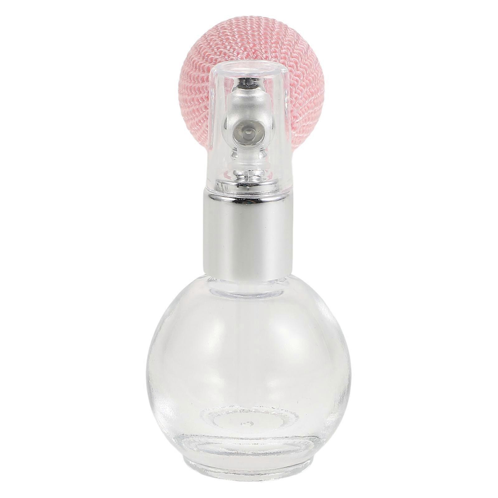 Glass Powder Spray Bottle for Storage Use Refillable Powder Spray Container