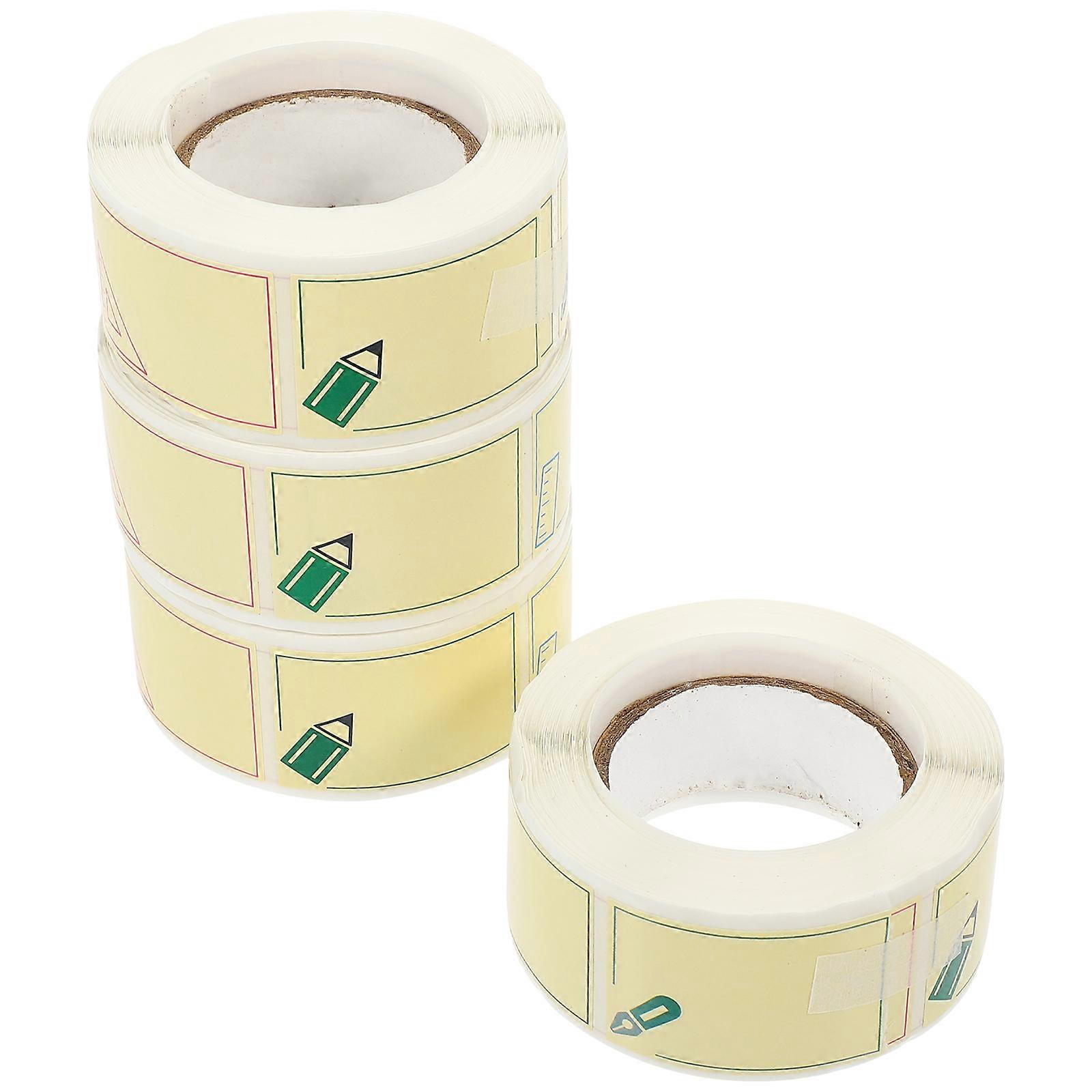 Kindergarten Name Stickers with 16 Rolls of Cartoon Self-Adhesive Tags