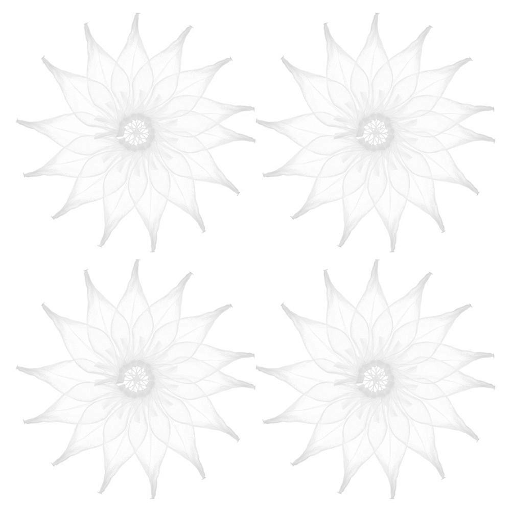 White Plastic Marble Storage Bags Mesh Net Pouch for Storing 500Pcs