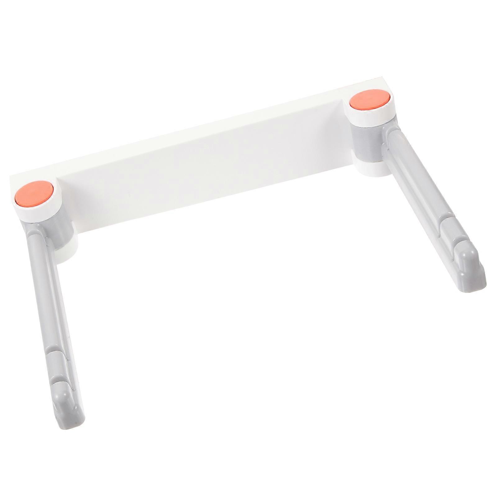 Folding Garbage Holder Wall-Mounted Trash Bag Stand Perfect For Kitchen Organization Plastic 1Set