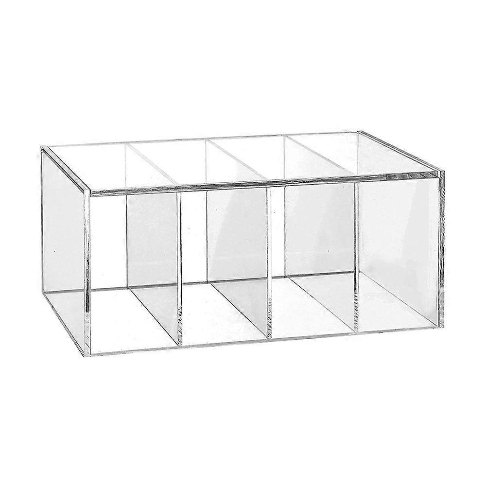 Coffee Storage Container 2Pcs Acrylic Storage Case Transparent Box