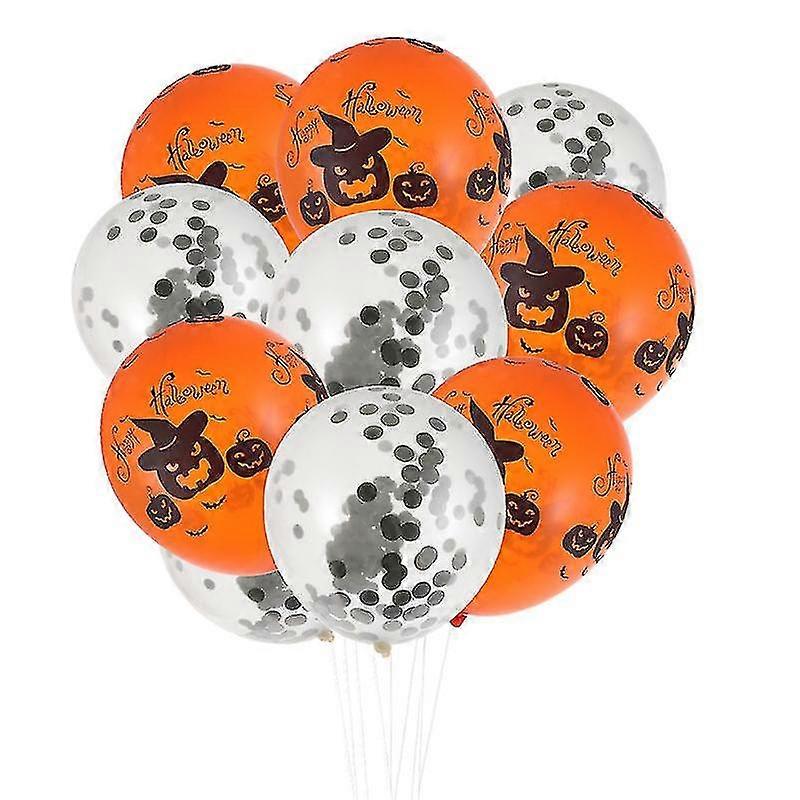 10pcs Balloons Set For Halloween Decorations