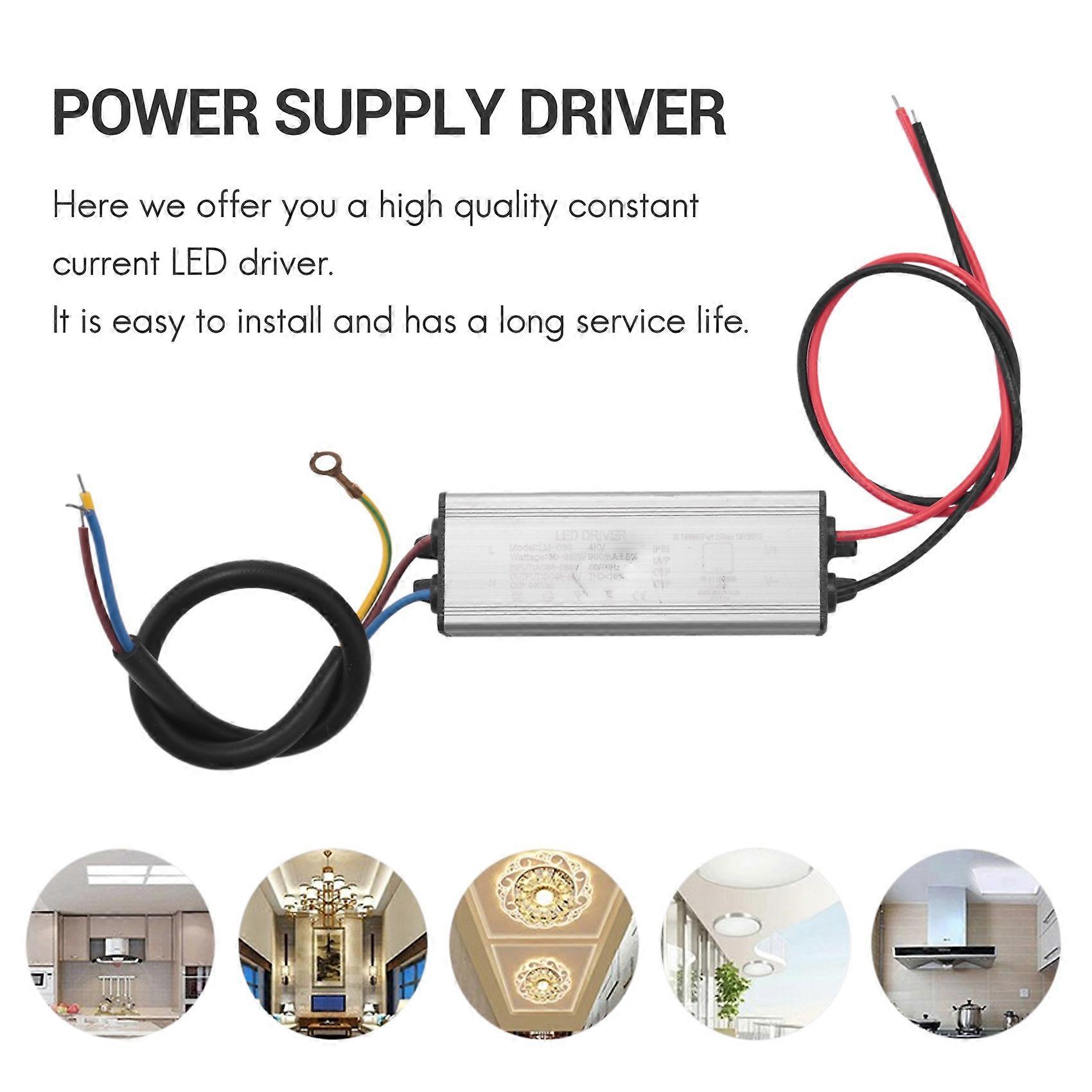 30W LED Driver Constant Current Driver Power Supply Transformer Waterproof
