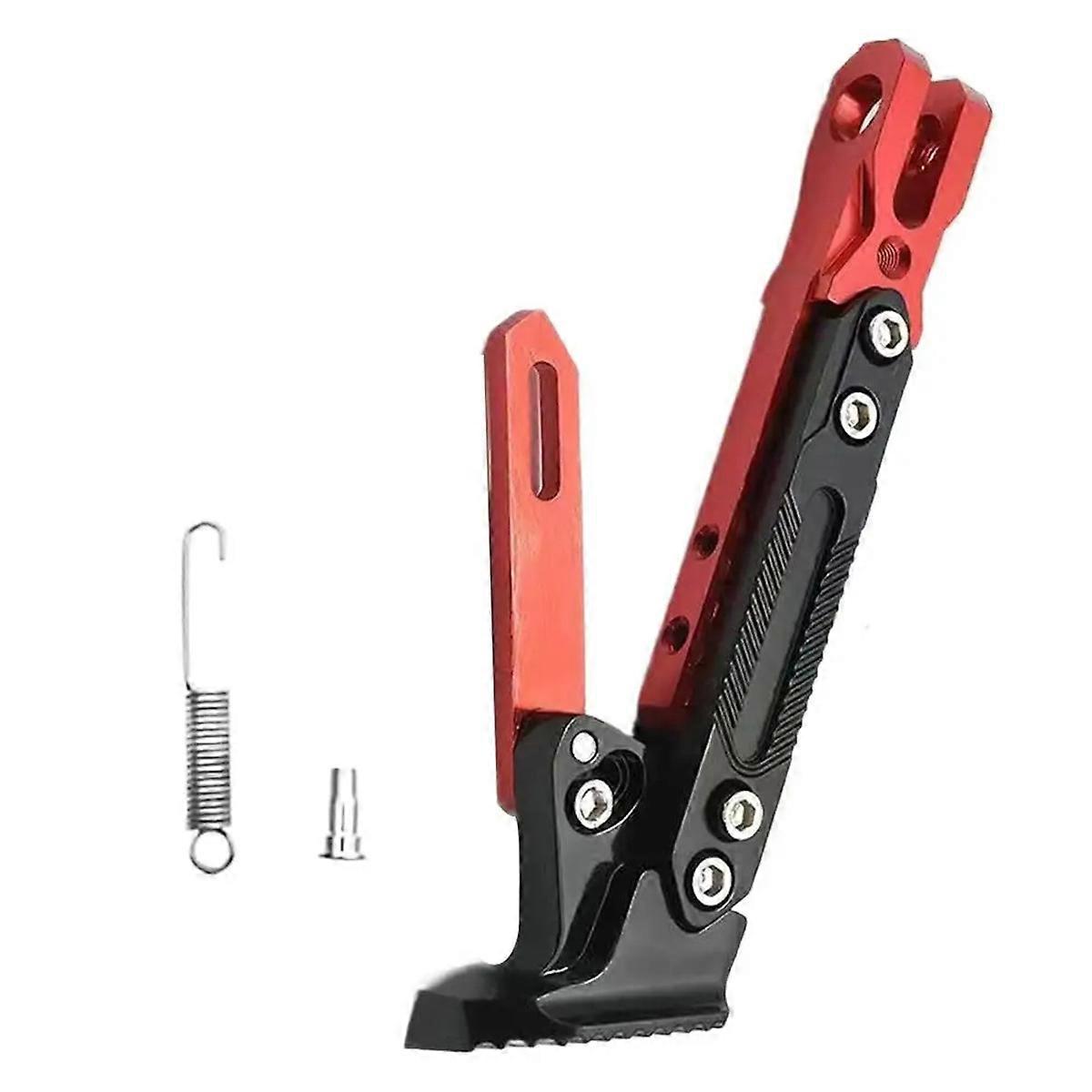 Adjustable Motorcycle Kickstand - Universal Aluminum Alloy Side Stand