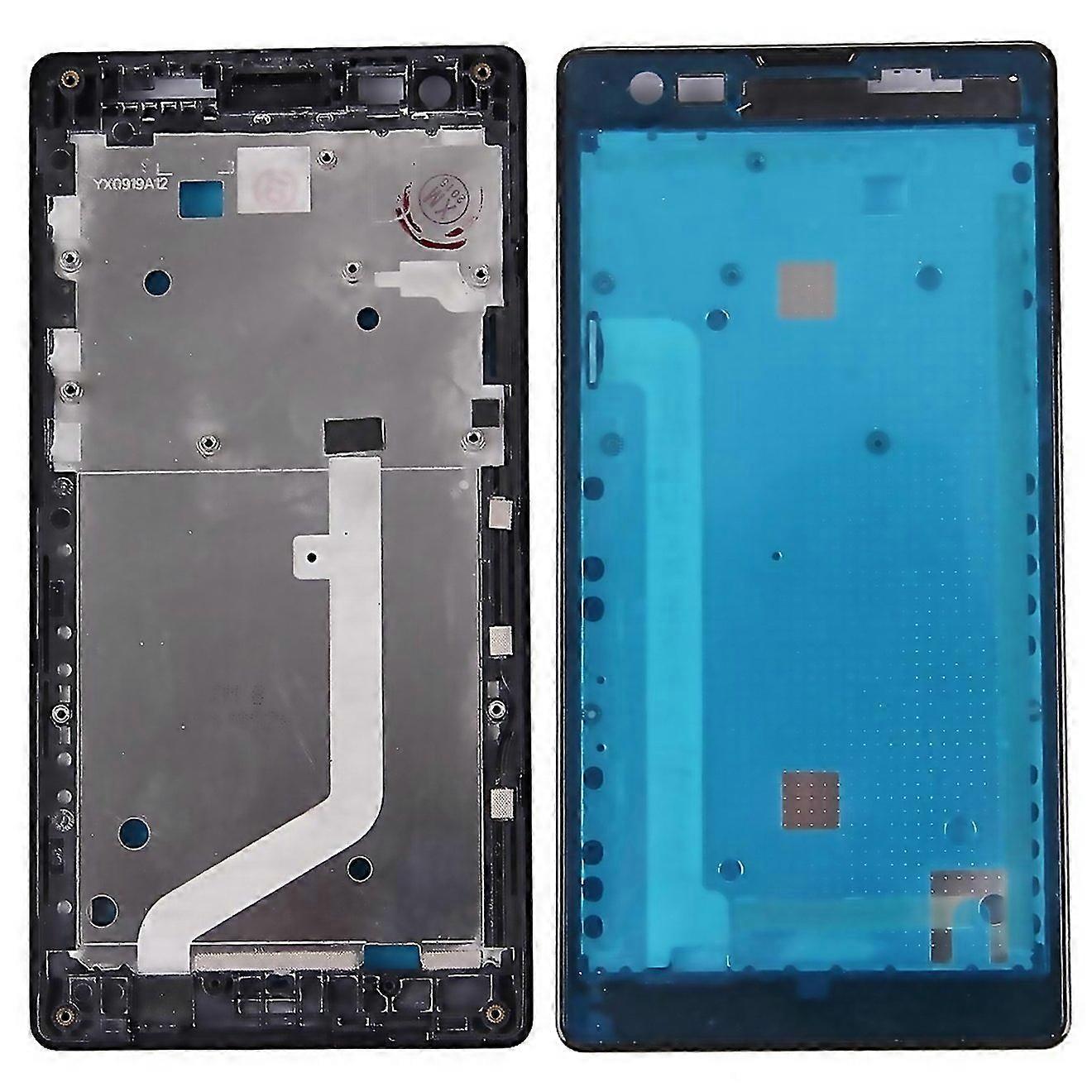 For Xiaomi Redmi 4g Version Front Housing Lcd Frame Bezelblack
