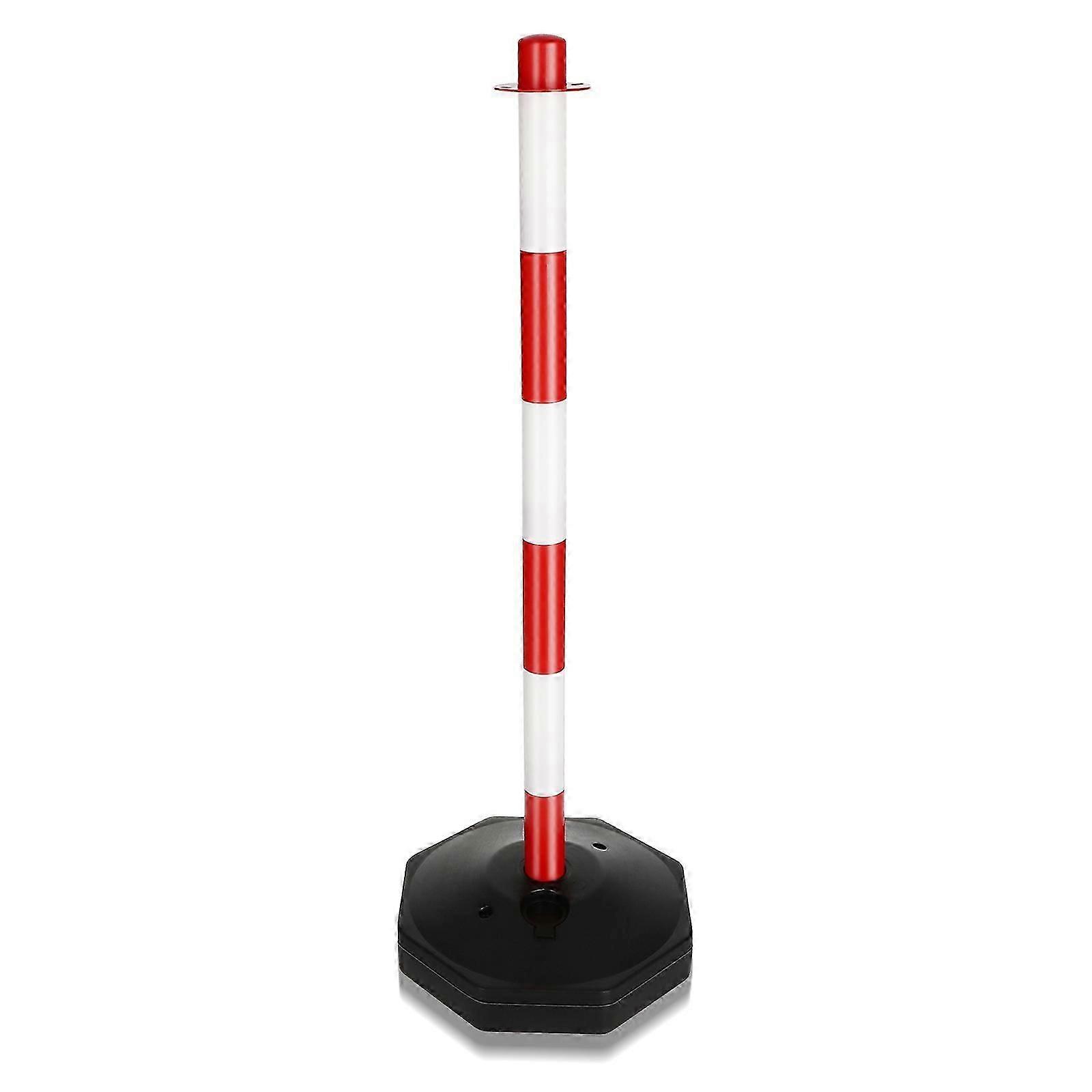 Safety Barriers Red Warning Column Isolation Pile Vehicle Blocking 1Pack
