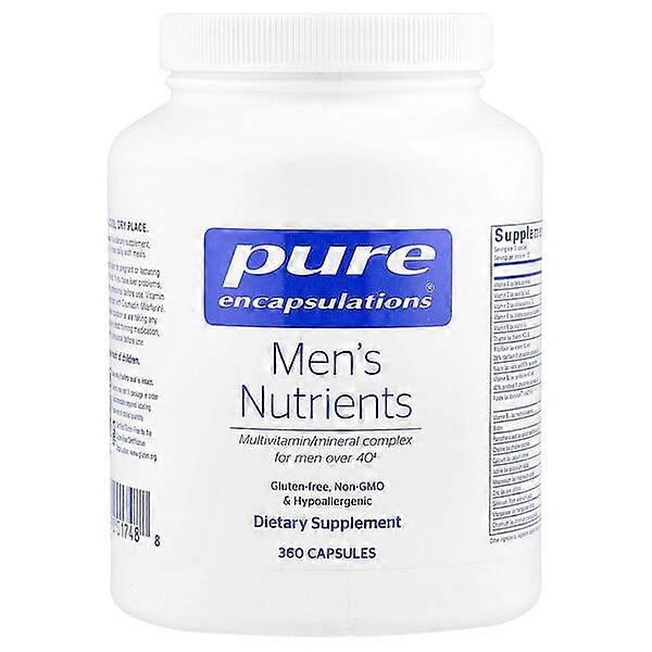 Pure Encapsulations, Men's Nutrients, Multivitamin/Mineral Complex For Men Over 40, 360 Capsules