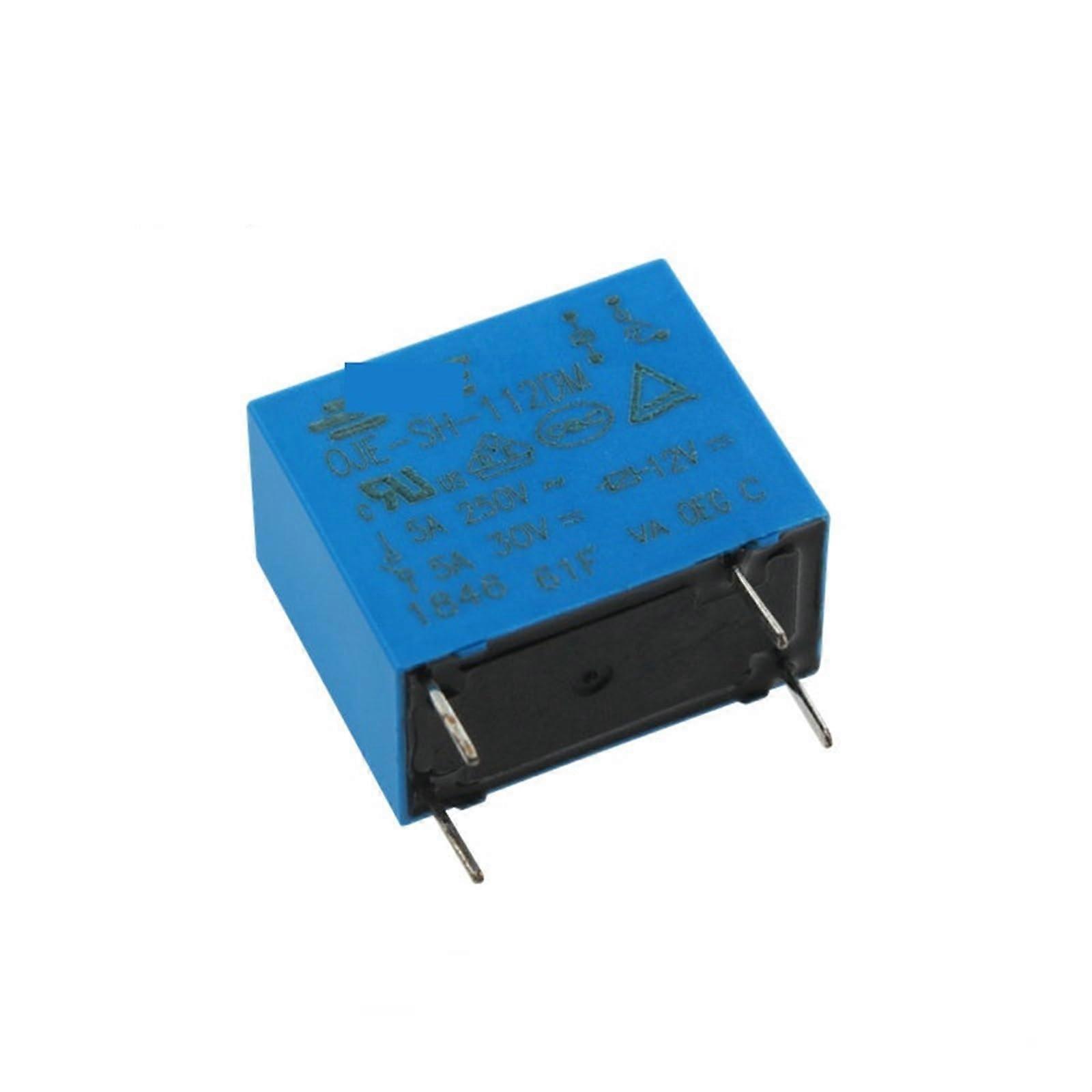 Power Relay 5VDC, 12VDC, 24VDC DPDT 4Pin 5A Pack Of 5
