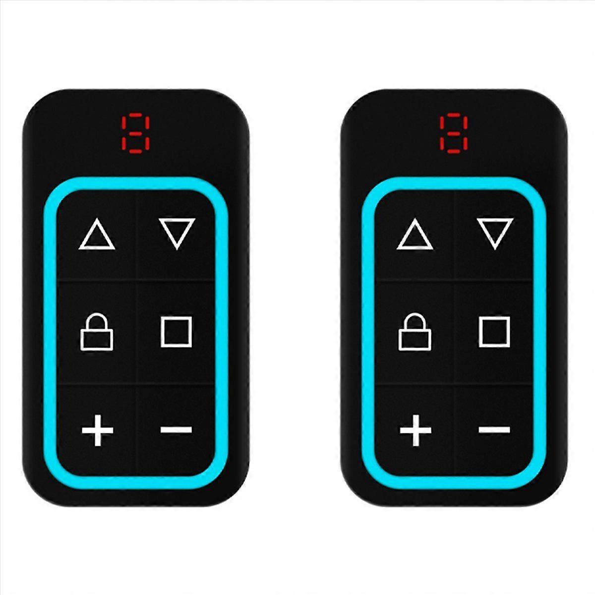 8CH Multi Frequency Garage Door Remote Control 270-868MHZ Blue
