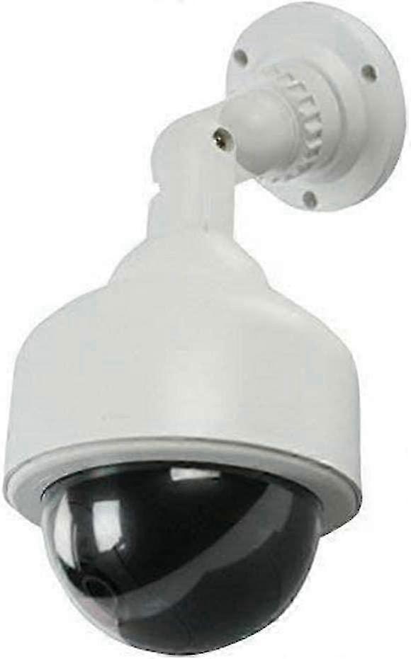 2025 Outdoor Indoor Fake Imitation Infrared Red LED Flash Light Surveillance Security Mini High Speed Dome Camera